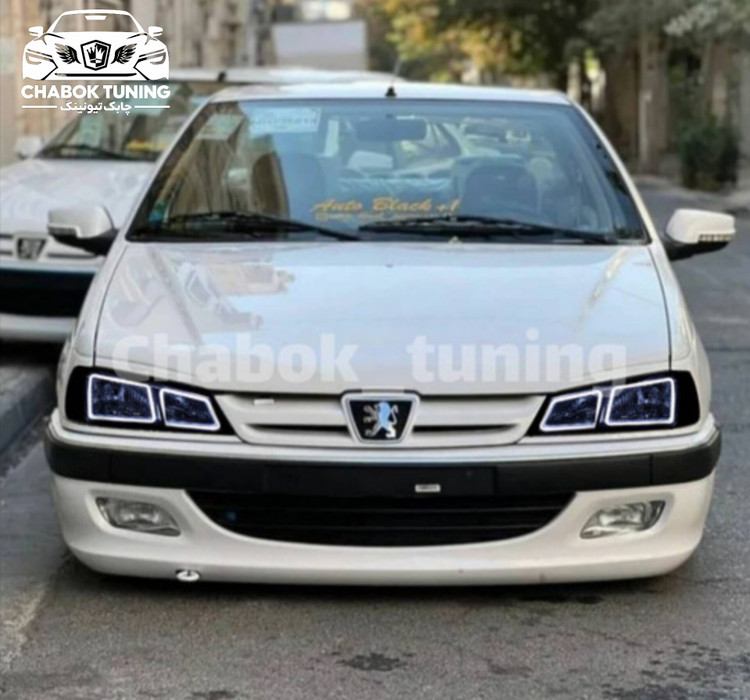 چراغ جلو پژو پرشیا کادری سفید